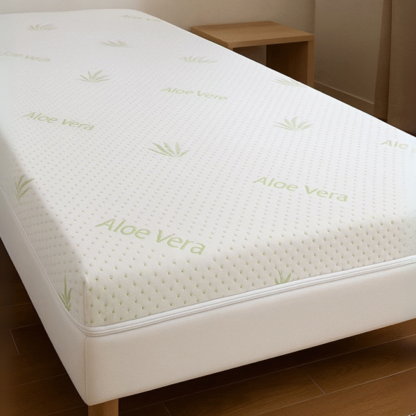 Allbah Aloe Memory Comfort – nadmadrac s Aloe Vera navlakom i memory pjenom